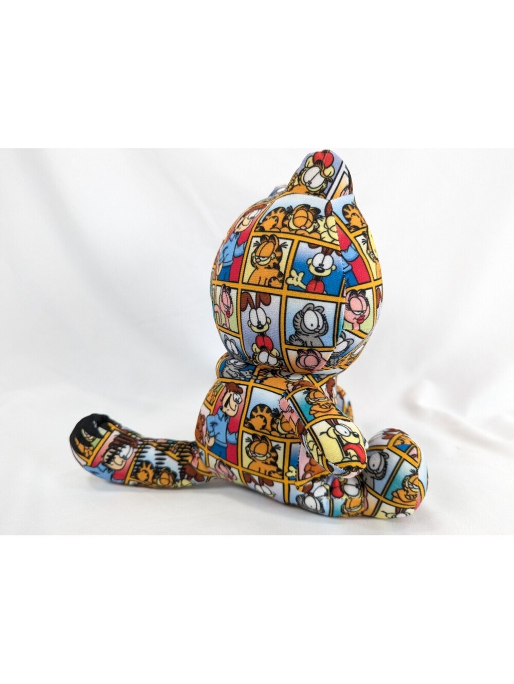 Sticker Bomb Garfield Plush Toy 2021 Comic Strip Print Pattern 12 Inch Stuffy - Picture 7 of 10